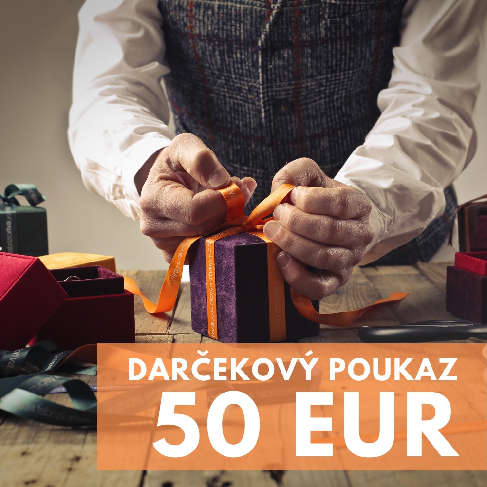 Darčekový poukaz 50 EUR