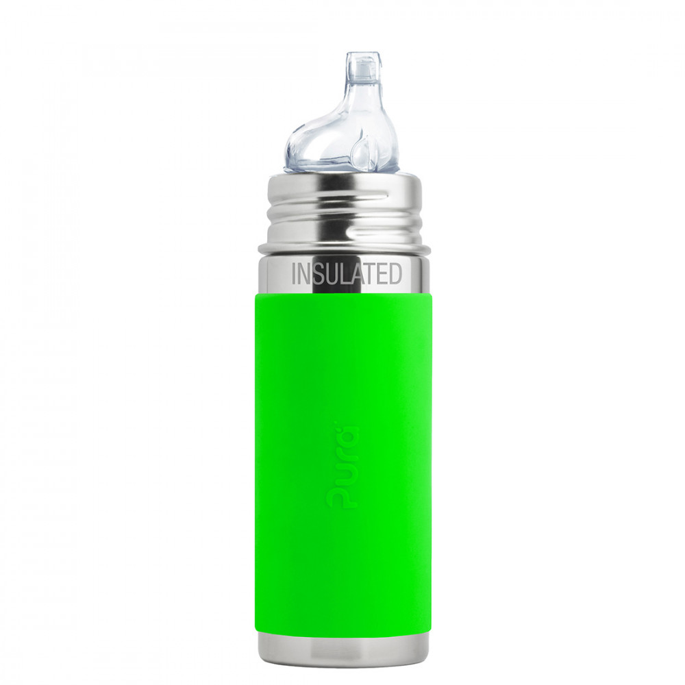 Pura TERMO fľaša s náustkom 260ml / Zelená