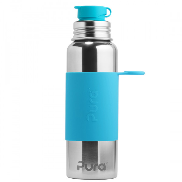 Pura nerezová fľaša so športovým uzáverom 850ml / Aqua