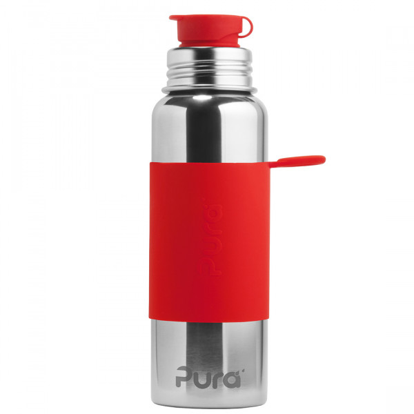 Pura nerezová fľaša so športovým uzáverom 850ml / Aqua
