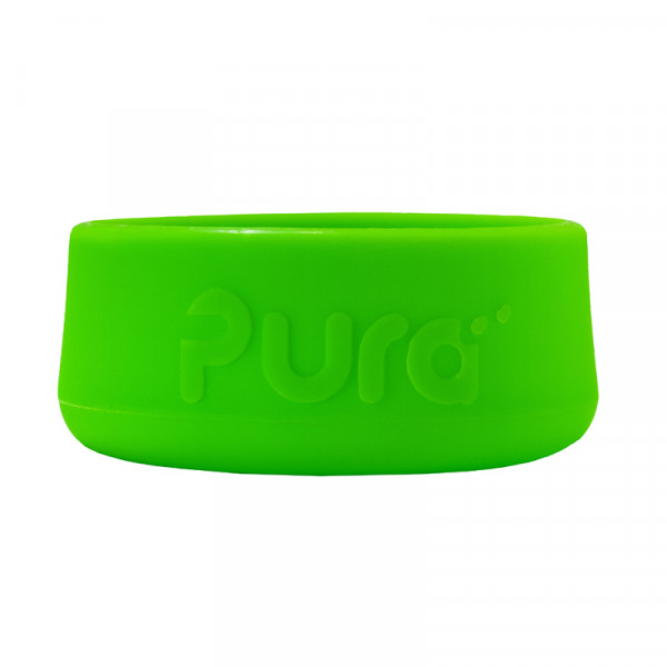 Pura silikónový chránič na fľašu - 150ml, 260ml, 325ml / Zelená